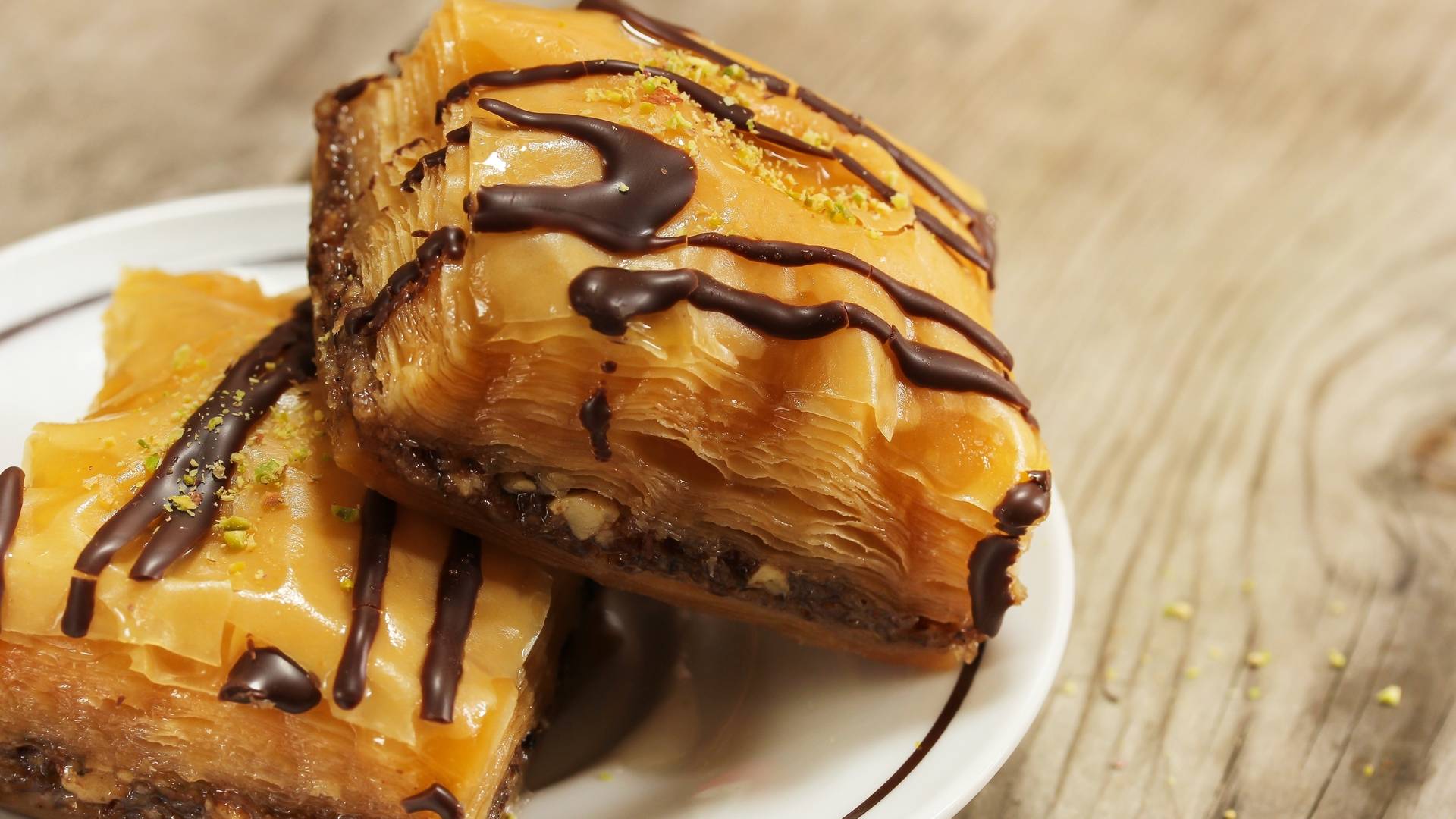 Čokoladna baklava - turski slatkiš sa malo drugačijim sastojcima 