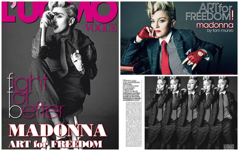 Madonna w "Vogue'u"