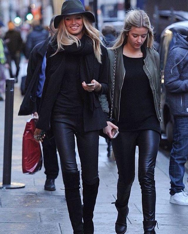 Romee Strijd téli stílustipp