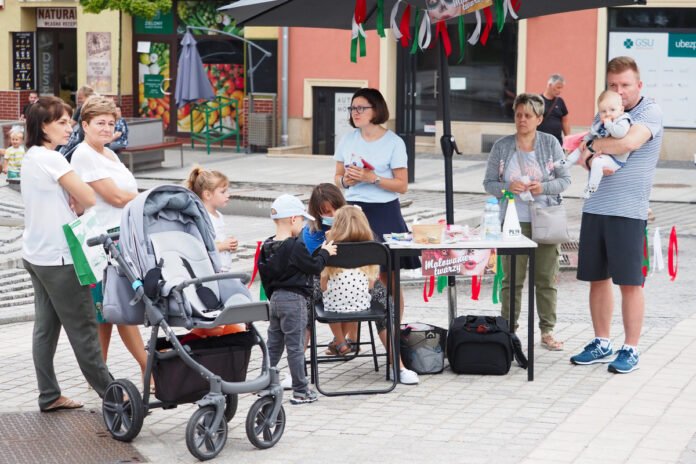 Meksykański piknik na rynku