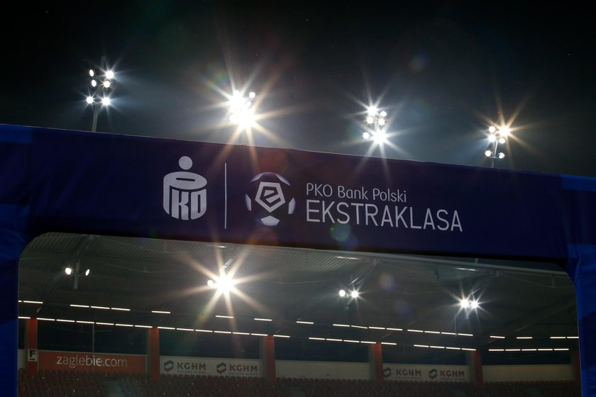 Pilka nozna. PKO Ekstraklasa. Zaglebie Lubin - Lechia Gdansk. 23.10.2020