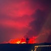 Deliblatska peščara fotografisana iz sela Kajtasovo