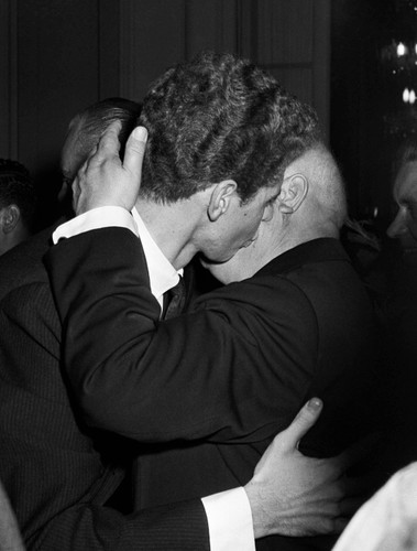 Nikita Chruszczow i słynny pianista Van Cliburn