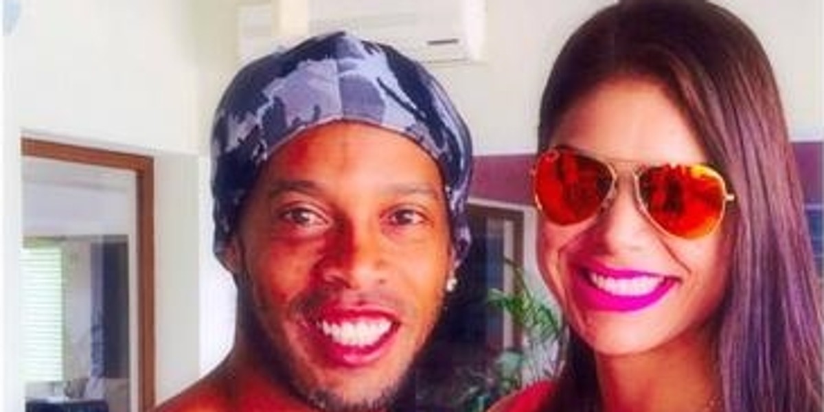 Oto nowa dziewczyna Ronaldinho, piękna Paola Salcedo. Galeria