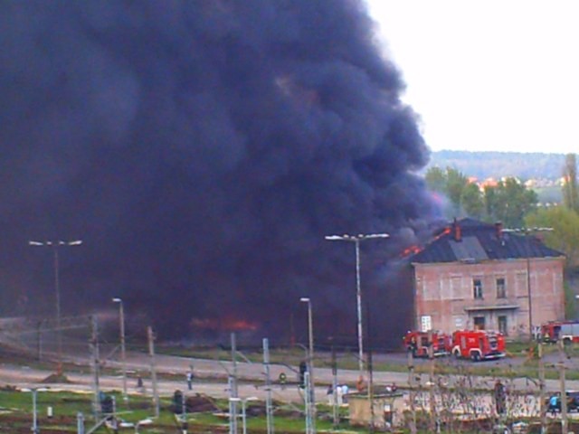 Pożar w Bielsku-Białej