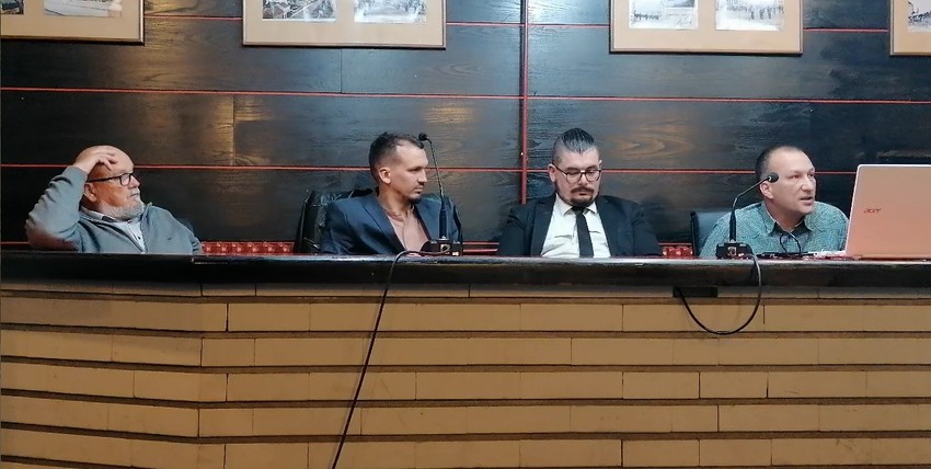 Arheološki tim na istraživanju lokaliteta Klenak (L-D): Momir Cerović, Uroš Nikolić, Miroslav Kočić i Dragan Milanović