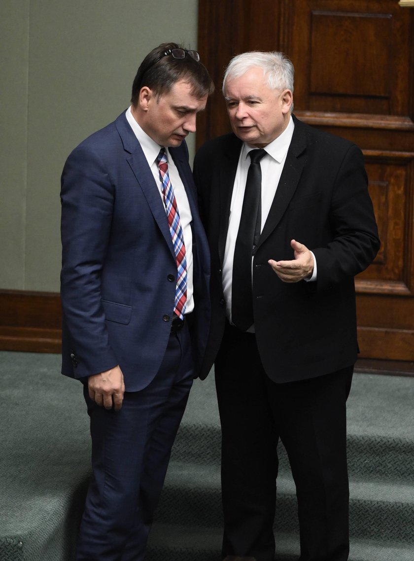 Zbigniew Ziobro i Jarosław Kaczyński