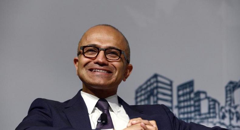 Microsoft CEO Satya Nadella.