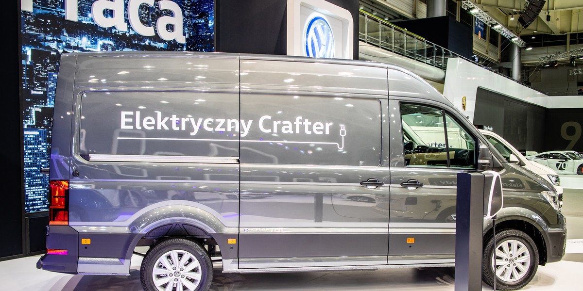 Elektryczny Volkswagen e-Crafter powstaje w wielkopolskiej fabryce VW.