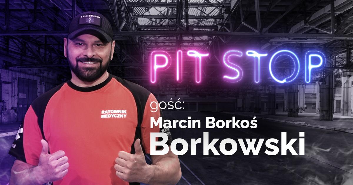  Marcin Borkoś Borkowski  najpopularniejszy ratownik medyczny w programie Auto Świat Pit Stop