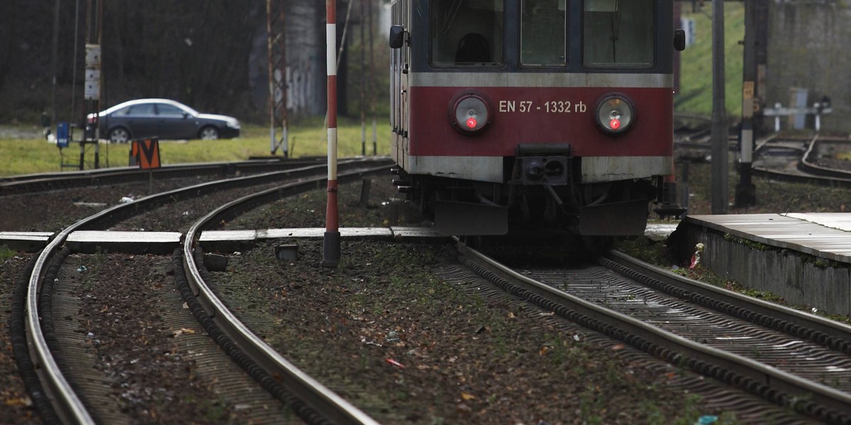 Pociąg potrącił człowieka w Gdańsku