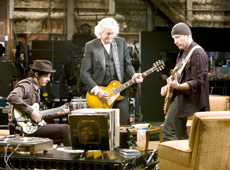 Jack White, Jimmy Page i The Edge w filmie "Będzie głośno"