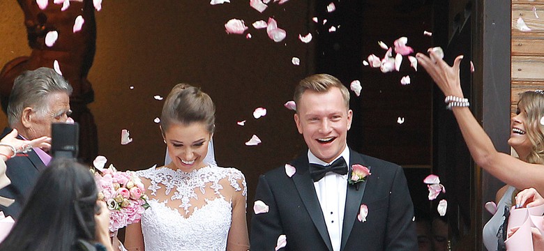 Kuba Wesołowski już po ślubie. Zobacz, jak wyglądała uroczystość