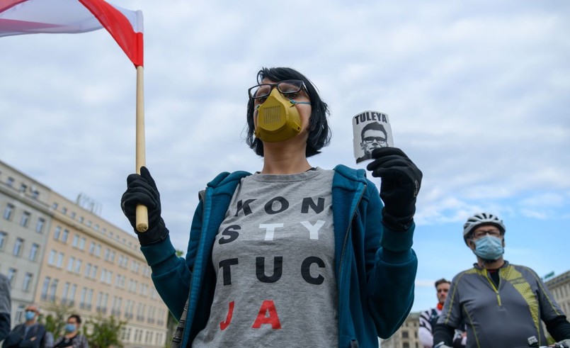 Uczestnicy manifestacji 150 150 Dziś Tuleya, jutro Ty