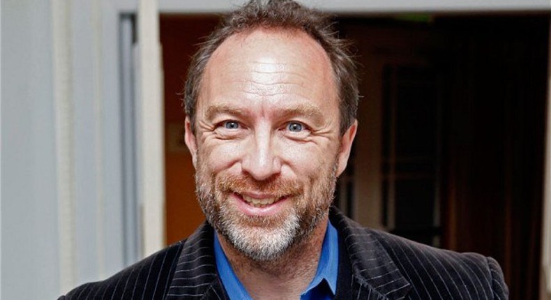 Wikipedia founder, Jimmy Wales.