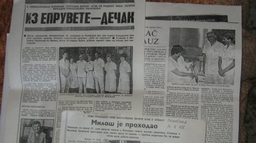 Juna 1987. Miloš je bio glavna vest u SFRJ