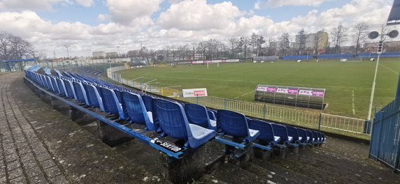 Stadion piłkarski przy ul. Olimpijskiej w Gorzowie