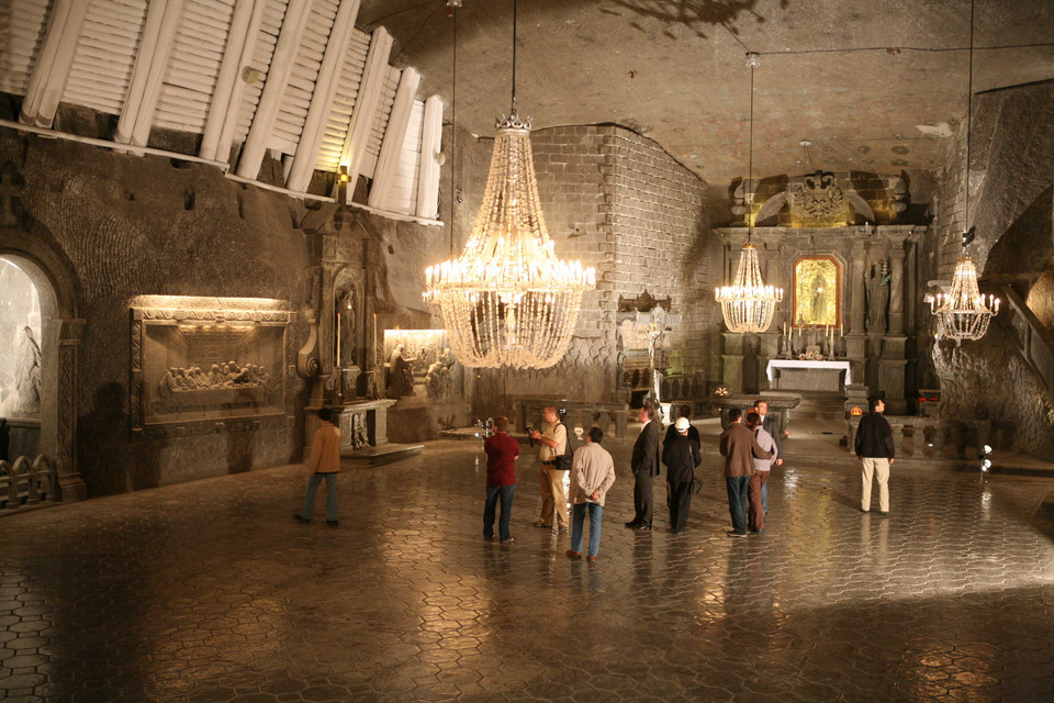  Kopalnia soli w Wieliczce to kopalnia atrakcji