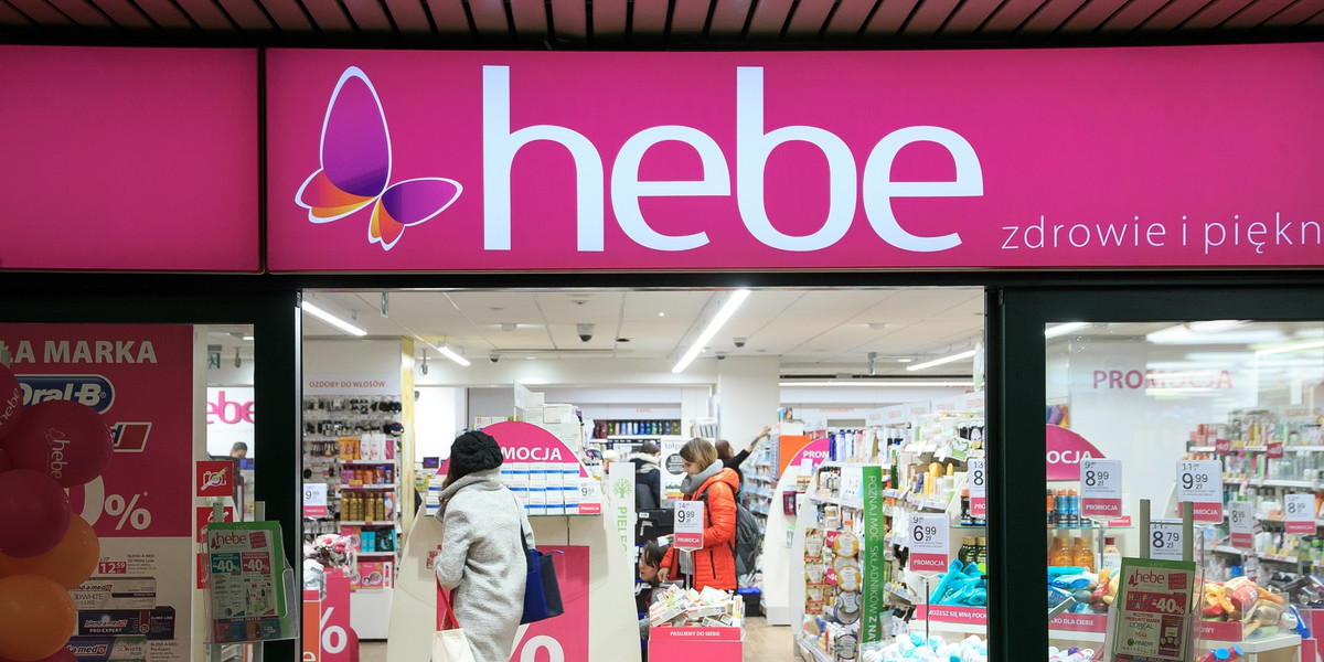 Ruszył sklep internetowy drogeryjnej sieci Hebe. Informację podał właściciel sieci - Jeronimo Martins.