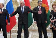 Poroszenko, Putin, Łukaszenka