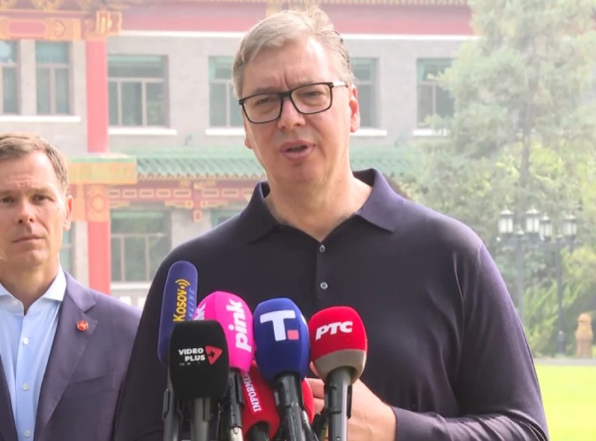 Aleksandar Vučić u Pekingu