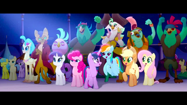 Twilight Sparkle, Rainbow Dash oraz Pinkie Pie na wielkim ekranie. Pokaż dziecku ZWIASTUN "My Little Pony. Film"