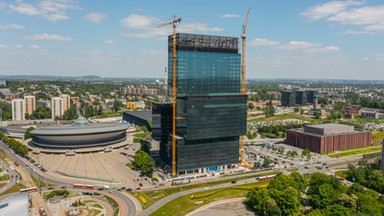 Nowy symbol Katowic. Najwyższy budynek na Śląsku [ZDJĘCIA]