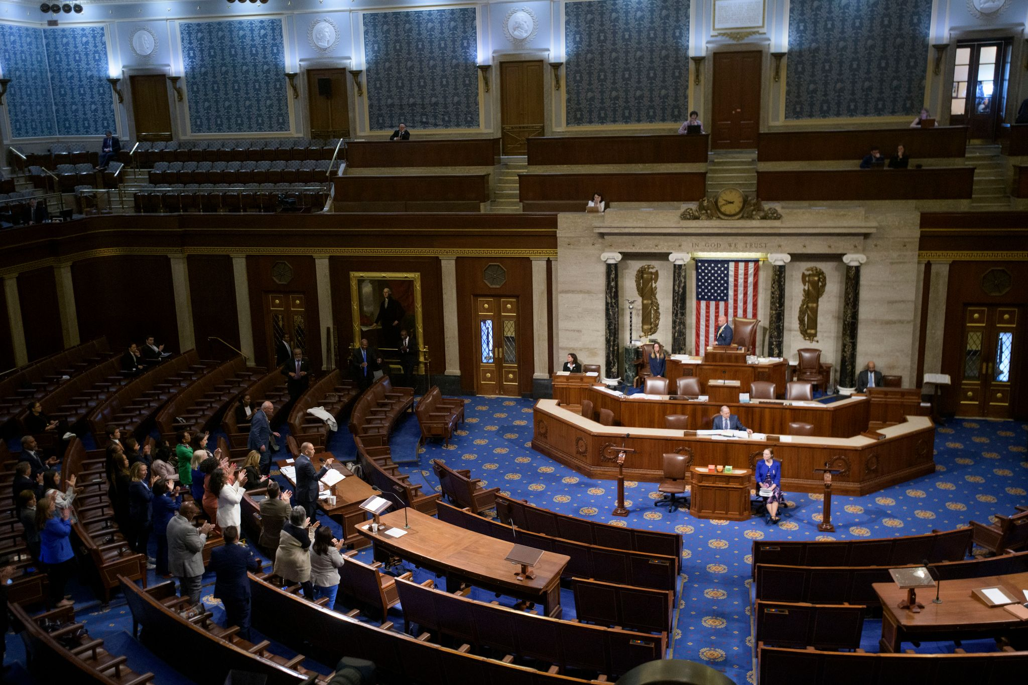US-Kongress: Jeffries stellt Rekord mit 8-Stunden-Rede auf