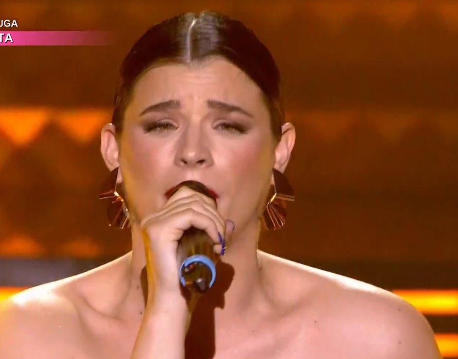 Maja Jevtić u finalu "Zvezda Granda" trudna