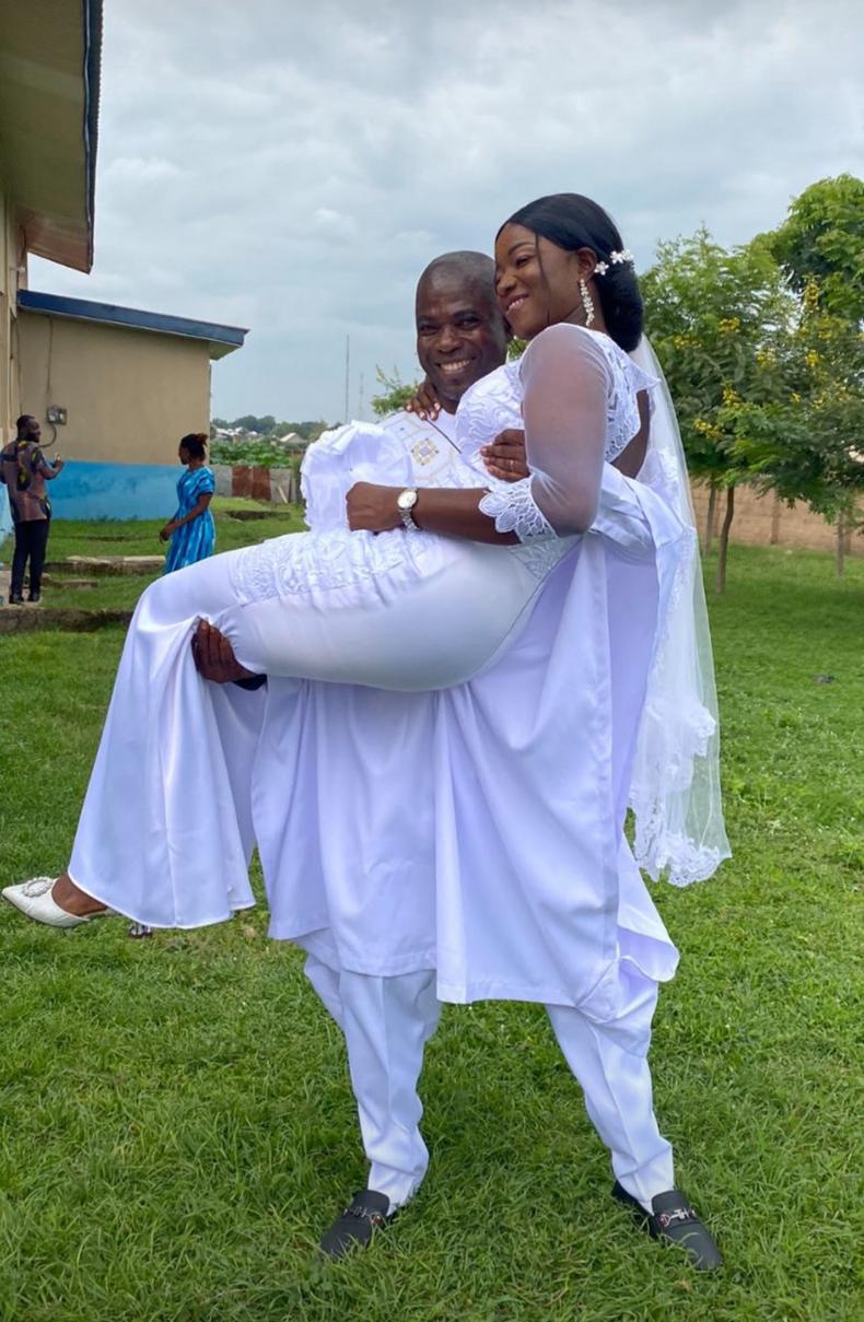 Nana Ama Asantewaa: Black Queens goalkeeper marries Ghanaian coach