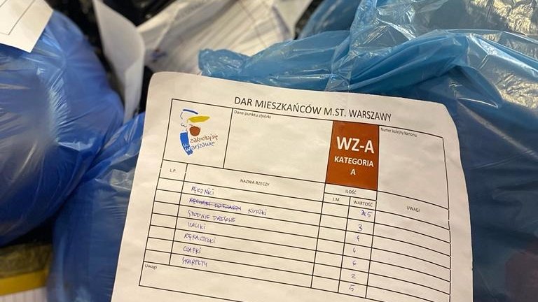 Pomoc Warszawy dotarła do Hajnówki