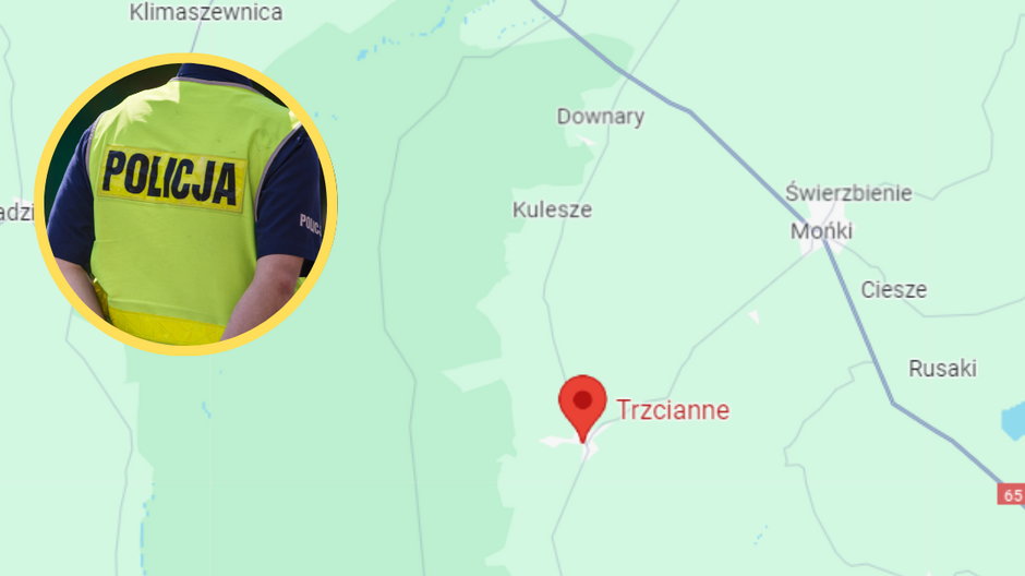 Wypadek w gminie Trzcianne