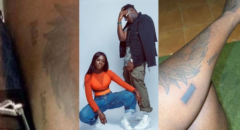 Medikal defends Fella's tattoo removal; 'my next girl can't see it during sex' (VIDEO)