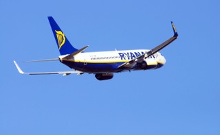 Samolot Ryanair wystartował z Mińska do Wilna