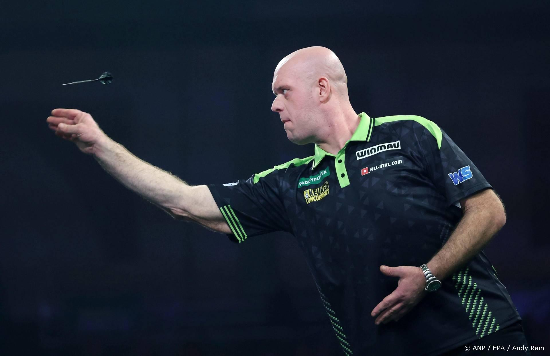 Nummer 6 Noppert eruit op het WK darts, Van Gerwen wel door naar ronde 3