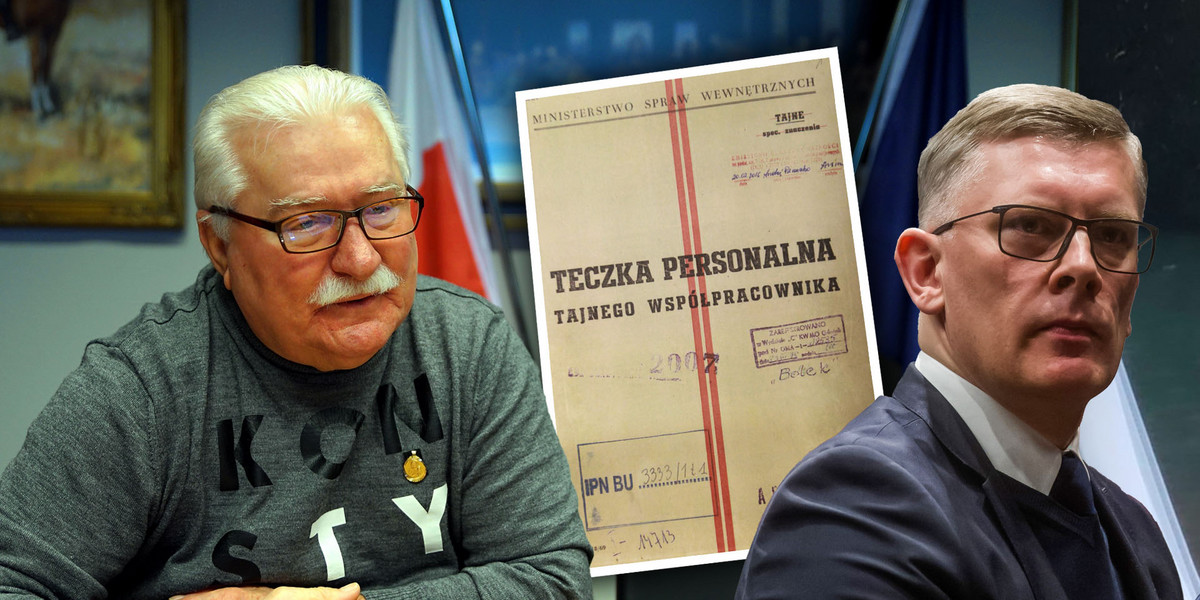 Publiczne spory Lecha Wałęsy i Sławomira Cenckiewicza nie są nowością. 
