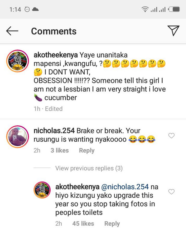 Stop taking photos in peopleâs toilets â Akotheeâs perfect clap back at fan who tried to down grade her 