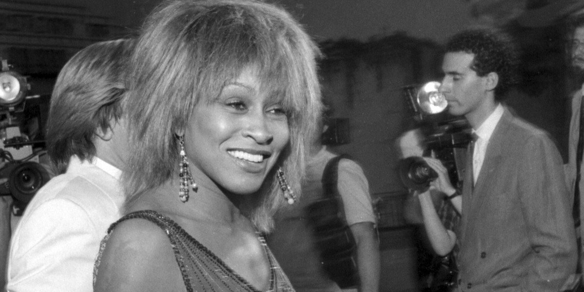 Tina Turner w latach 80. 