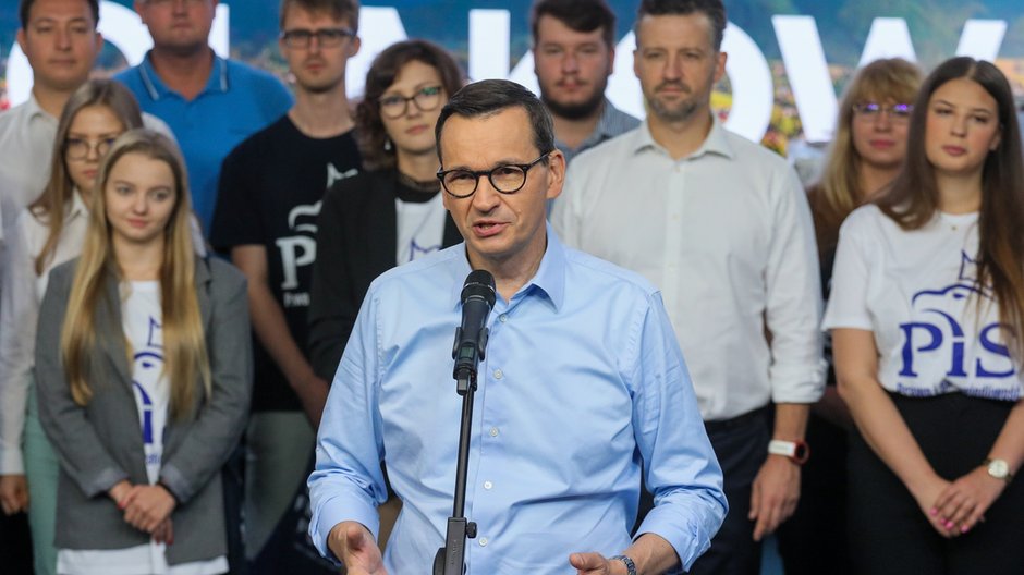 Konferencja Mateusza Morawieckiego w Warszawie