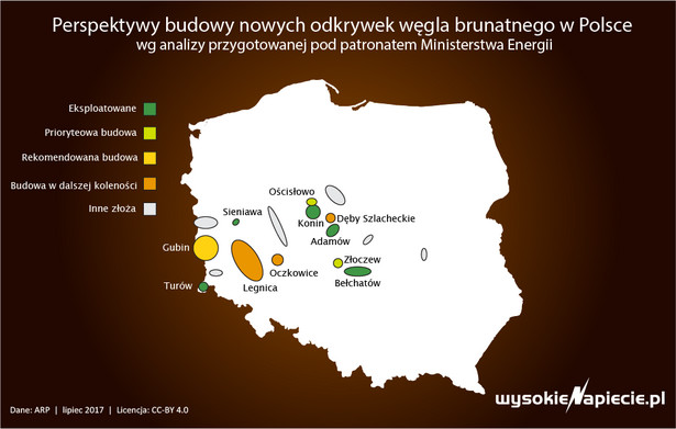 Węgiel brunatny w Polsce