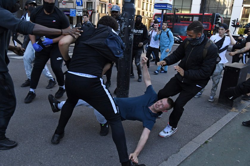 Zamieszki w Londynie i Paryżu po protestach przeciw rasizmowi