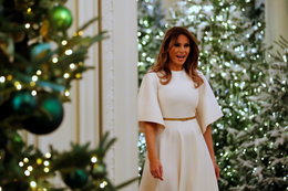 The Trump White House is all decked out for Christmas — see inside