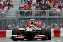 Hamilton najszybszy na treningach przed GP Kanady