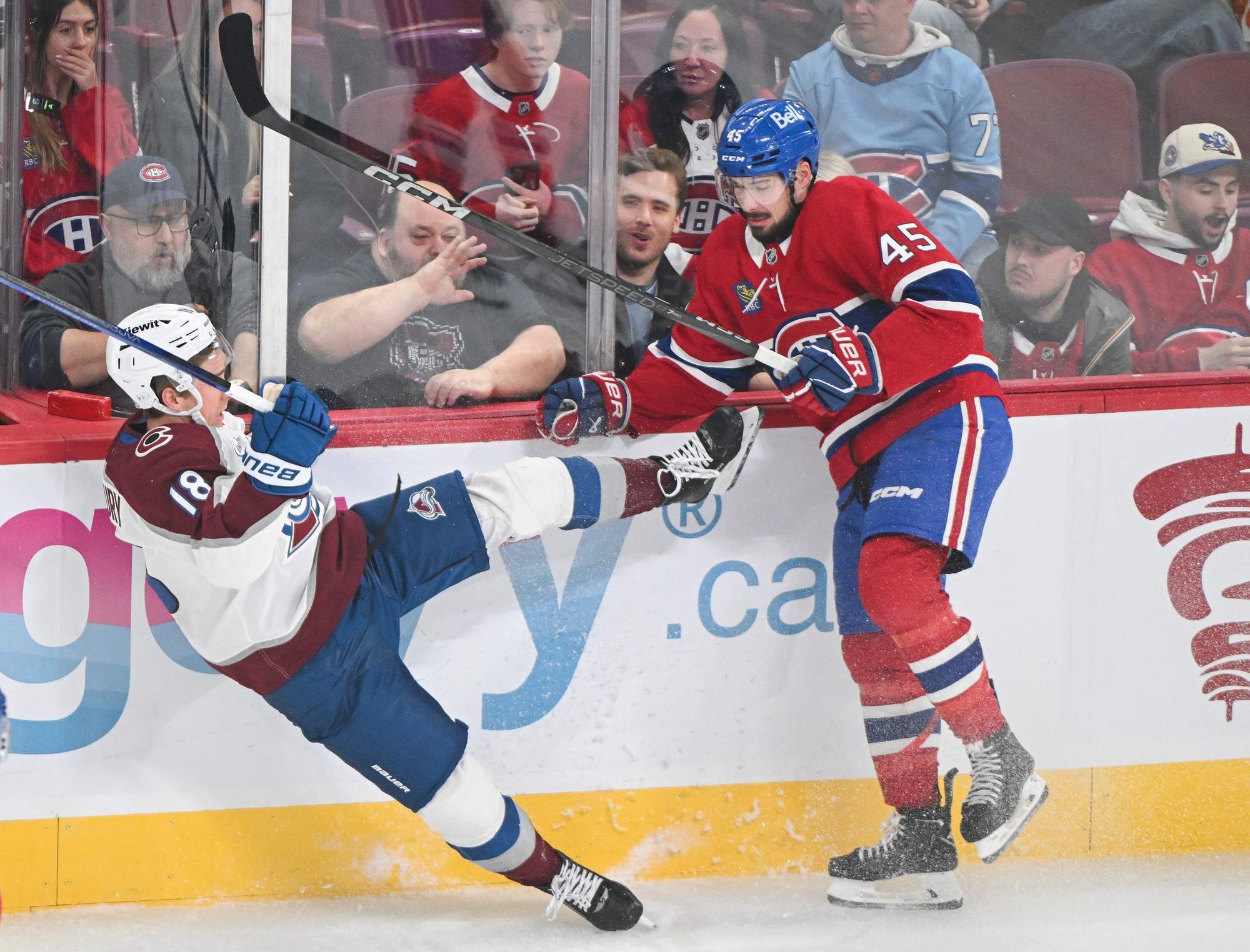 Zápas NHL: Montreal Canadiens - Colorado Avalanche.