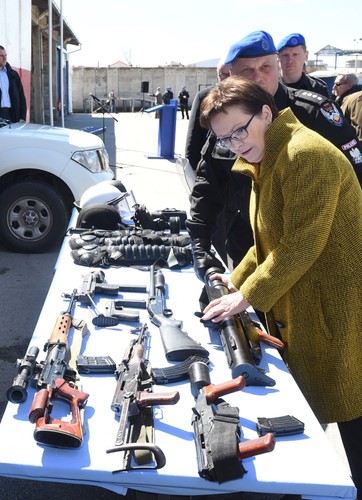 Premier Ewa Kopacz w Kosowie