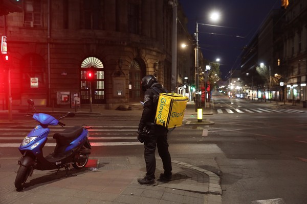 Boris Džonson Amber Rad EPA 