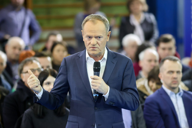 Przewodniczący Platformy Obywatelskiej Donald Tusk