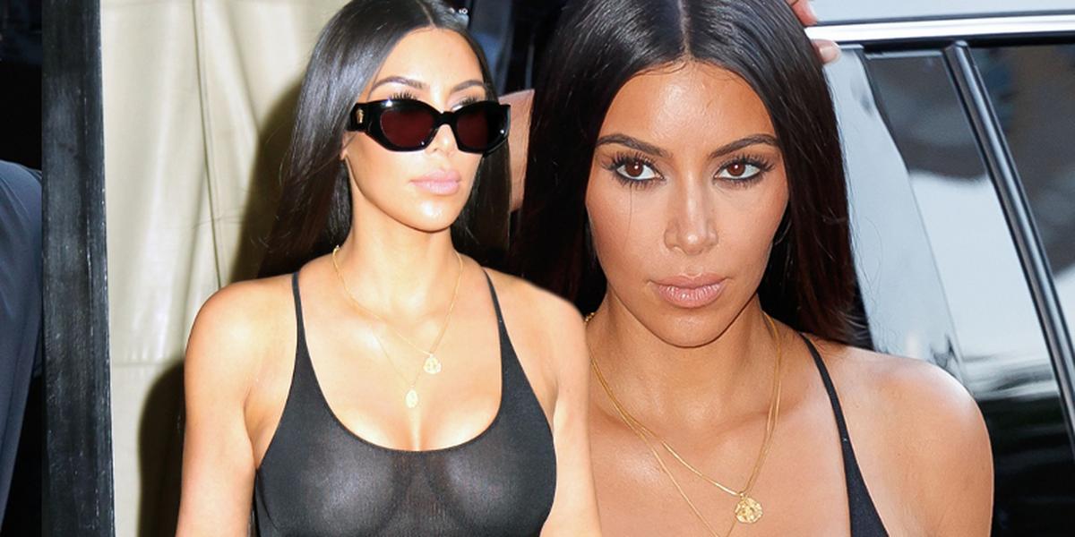 Kim Kardashian Eksponuje Sutki Wpadka Modowa Celebrytki Plejadapl 0096