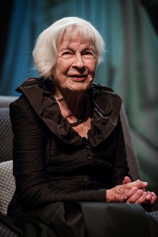 Danuta Szaflarska w Instytucie Teatralnym (Warszawa, 2015 r.)