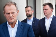 Donald Tusk, Szymon Hołownia, Władysław Kosiak-Kamysz